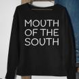 Mouth Of The South Humorous Southern Sweatshirt Gifts for Old Women