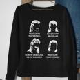 Mullet Haircut Mullet Identification Guide Mullet Lover Sweatshirt Gifts for Old Women