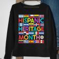 National Hispanic Heritage Month Mes De La Herencia Hispana Sweatshirt Gifts for Old Women
