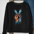 Native American Pow Wow Tribal American Indian Sweatshirt Gifts for Old Women