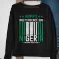 Nigerian Independence Day Vintage Nigerian Flag Sweatshirt Gifts for Old Women
