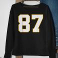 Number 87 Kansas City Fan Football Classic College American Sweatshirt Gifts for Old Women
