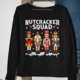 Nutcracker Squad Holiday Christmas Xmas Pajama Sweatshirt Gifts for Old Women