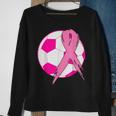 In October We Wear Pink Soccer Breast Cancer Awareness Sweatshirt Gifts for Old Women