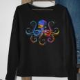 Octopus Graphic - Colorful Ocean Octopus Design Sweatshirt Gifts for Old Women