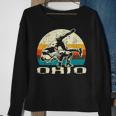 Ohio Wrestling Retro Wrestlers Sweatshirt Gifts for Old Women
