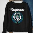 Oliphant Clan Scottish Name Coat Of Arms Tartan Sweatshirt Gifts for Old Women