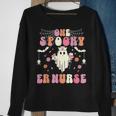 One Spooky Er Nurse Halloween Emergency Department Nurse Sweatshirt Gifts for Old Women