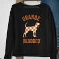 Orange Blooded Tennessee Hound Native Home Tn Rocky Top Sweatshirt Gifts for Old Women