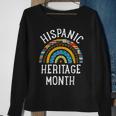 Hispanic Heritage Month National Latino Countries Flags Sweatshirt Gifts for Old Women