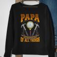 Papa The Finder And Fixer Of All Things Dad Fathers Day Sweatshirt Gifts for Old Women