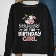 Papaw Of The Birthday Girl Cows Farm Cow Papaw Sweatshirt Gifts for Old Women