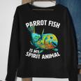 Parrotfish For Global Warming Activist Biologist Sweatshirt Gifts for Old Women