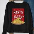 Pasta La Vista Baby Spaghetti Plate Sweatshirt Gifts for Old Women
