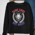 Patriot Party Raise Lions Not Sheep American Patriotic 2024 Sweatshirt Gifts for Old Women