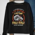 Pawpaw Grandpa Gift A Lot Of Name But Pawpaw Is My Favorite Sweatshirt Gifts for Old Women