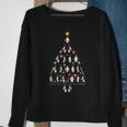 Penguin Christmas Tree Ugly Christmas Sweater Sweatshirt Gifts for Old Women