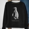 Penguin Tekelili Mountains Of Madness Cosmic Horror Fun Kid Penguin Sweatshirt Gifts for Old Women