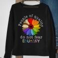 People Of Quality Do Not Fear Equality Sweatshirt Gifts for Old Women