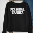 Personal Trainer Fitness Trainer Instructor Exercise Gym Sweatshirt Gifts for Old Women