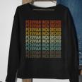 Peruvian Inca Orchid Retro Sweatshirt Gifts for Old Women