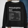 Philadelphia Girl Pa Pennsylvania Funny City Home Roots Gift Sweatshirt Gifts for Old Women