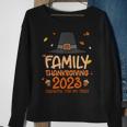 Pilgrim Hat Family Thanksgiving 2023 Thankful For My Tribe Sweatshirt Gifts for Old Women