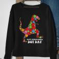 Polka Dot DayRex Dinosaur Lover International Dot Day Sweatshirt Gifts for Old Women