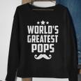 Pops Grandpa Gifts Worlds Greatest Pops Gift For Mens Sweatshirt Gifts for Old Women