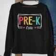 Pre-K Crew First Day Of School Welcome Back To School Sweatshirt Gifts for Old Women