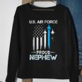 Pride Us Army Im A Proud Air Force Nephew Sweatshirt Gifts for Old Women