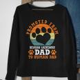 Promoted From Belgian Laekenois Dad Sweatshirt Gifts for Old Women