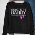 Promoted To Daddy Its A Girl Est 2023 New Dad First Daddy Sweatshirt Gifts for Old Women