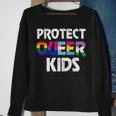 Protect Queer Youth Lgbt Awareness Gay Lesbian Pride Sweatshirt Gifts for Old Women