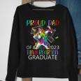 Proud Dad Of A 2023 Kindergarten Graduate Unicorn Dabbing Sweatshirt Gifts for Old Women