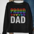 Proud Dad Of Gay Lesbian Lgbt Family Matching Pride Ally Sweatshirt Gifts for Old Women