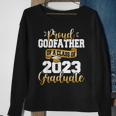 Proud Godfather Of A 2023 Graduate Funny Class Of 23 Senior Sweatshirt Gifts for Old Women