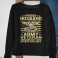 Proud Husband Of An Army Veteran Spouse Freedom Isn't Free Sweatshirt Gifts for Old Women