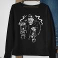 Psychobilly Horror Punk Rock Hr Skeleton Puppets Rock Sweatshirt Gifts for Old Women