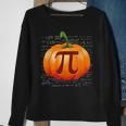 Pumpkin Pie Math I Halloween Thanksgiving Pi Day Halloween Sweatshirt Gifts for Old Women