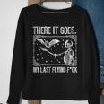 There It Goes My Last Flying F Skeletons Halloween Sweatshirt Gifts for Old Women