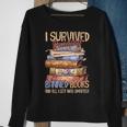 Read Banned Books I Survived Reading Banned Books Sweatshirt Gifts for Old Women