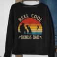 Reel Cool Bonus Dad Fishing Fathers Day Gift Sweatshirt Gifts for Old Women