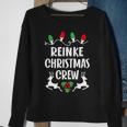 Reinke Name Gift Christmas Crew Reinke Sweatshirt Gifts for Old Women