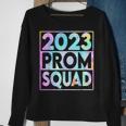 Retro 2023 Prom Squad 2022 Graduate Prom Class Of 2023 Gift Sweatshirt Gifts for Old Women