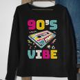 Retro 90S Vibes Take Me Back To The 90S Made Me Vintage 90S Vintage Designs Funny Gifts Sweatshirt Gifts for Old Women