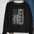 Retro American Flag Ruger American Family Day Matching Sweatshirt Gifts for Old Women