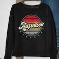 Retro Auxvasse Home State Cool 70S Style Sunset Sweatshirt Gifts for Old Women