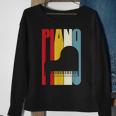 Retro Grand Piano Pianist Pianist PianoSweatshirt Gifts for Old Women