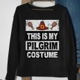 Retro Thanksgiving Pilgrim Costume Turkey Day Boys Sweatshirt Gifts for Old Women